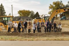 Early Learning Center Groundbreaking - Project officials