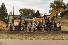 Early Learning Center Groundbreaking - Project officials