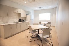staff kitchen area