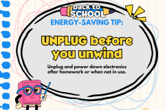 FB-Energy Savers - EE back to school: unplug