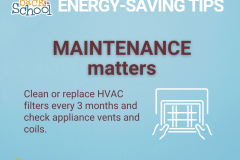 FB-Energy Savers - EE school: maintenance