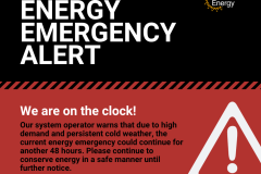 Energy Alert - RED