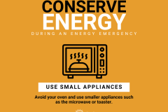 Energy Alert - conserve-small appliances