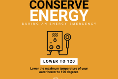 Energy Alert - conserve-water heater
