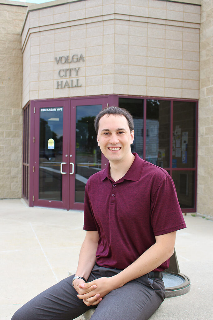 Volga City Administrator Jameson Berreth