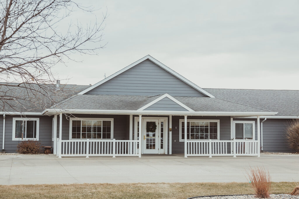 exterior of Whispering Winds in Howard, SD