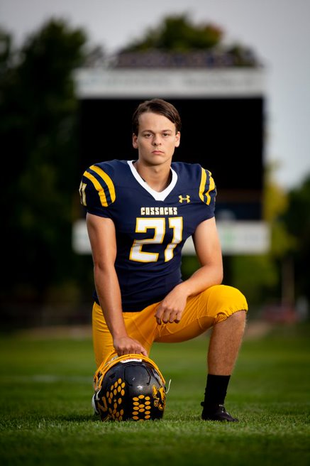 headshot of student of the month- Jakob Ziegler