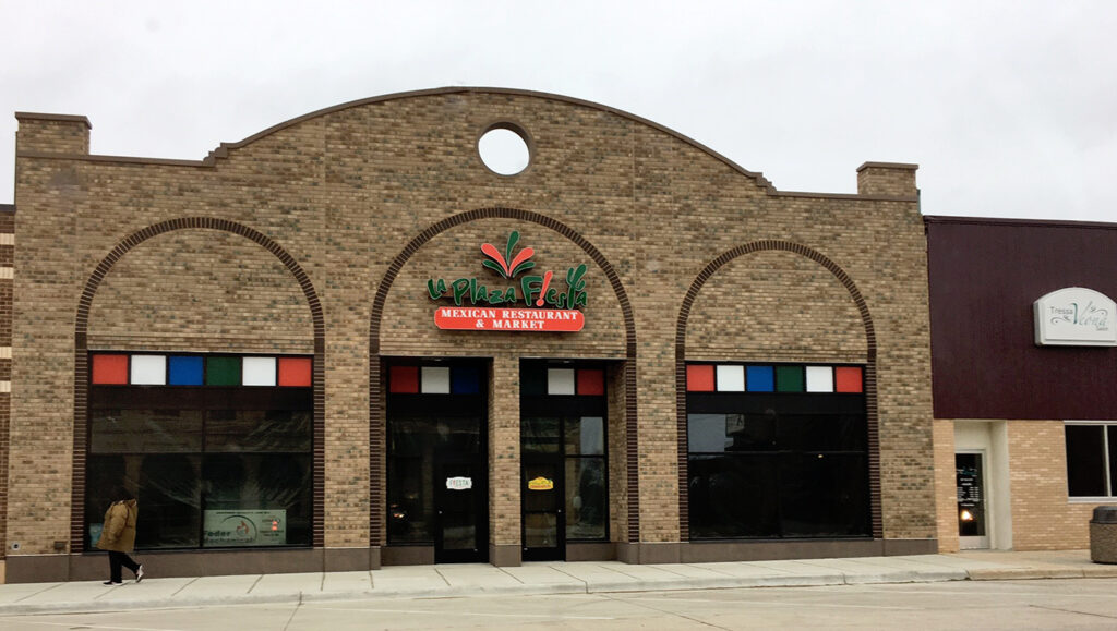 exterior of a mexican restaurant and market