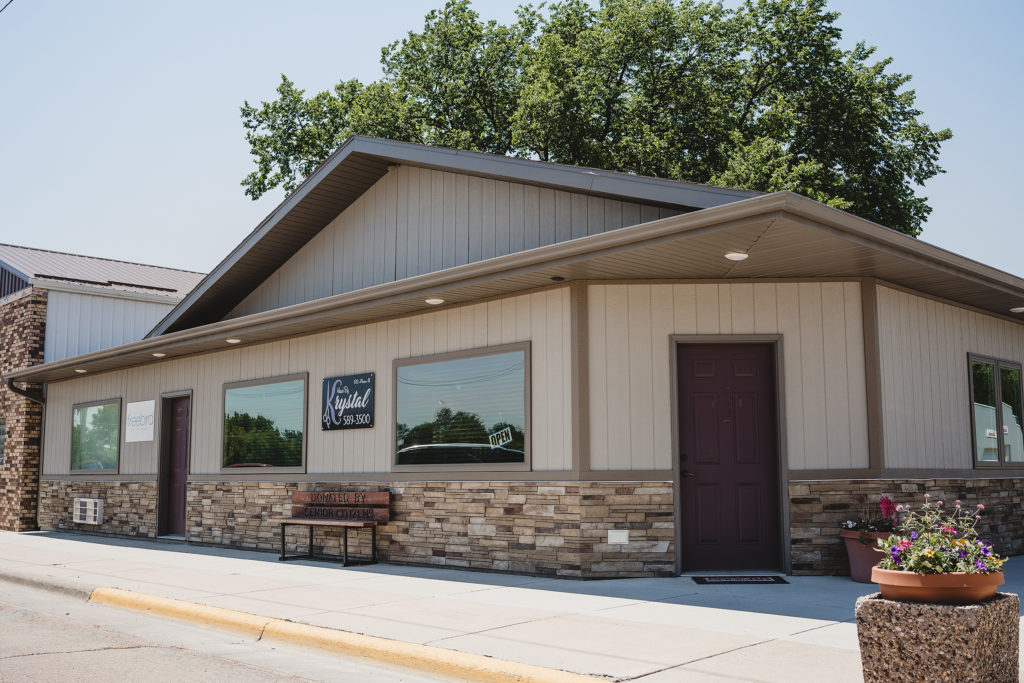 exterior of a salon