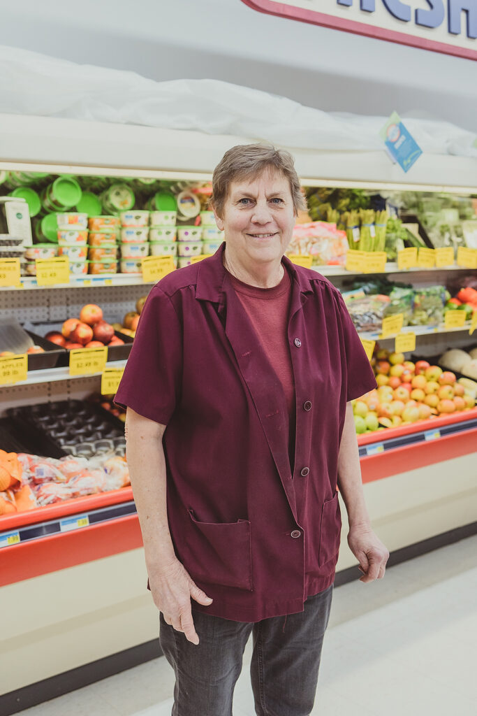 Lori Hart, manager of Maynard's tyler store