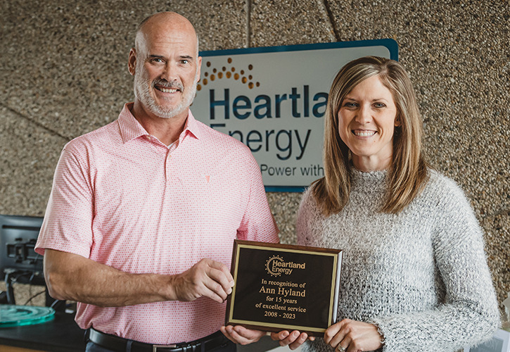 Powering forward in the industry Heartland Energy